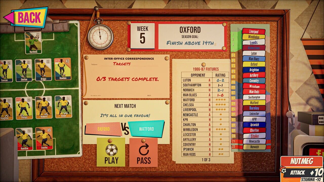 Screenshot for Nutmeg!