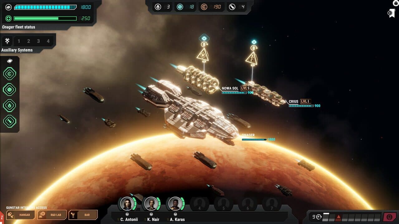 Screenshot for Battlestar Galactica: Scattered Hopes